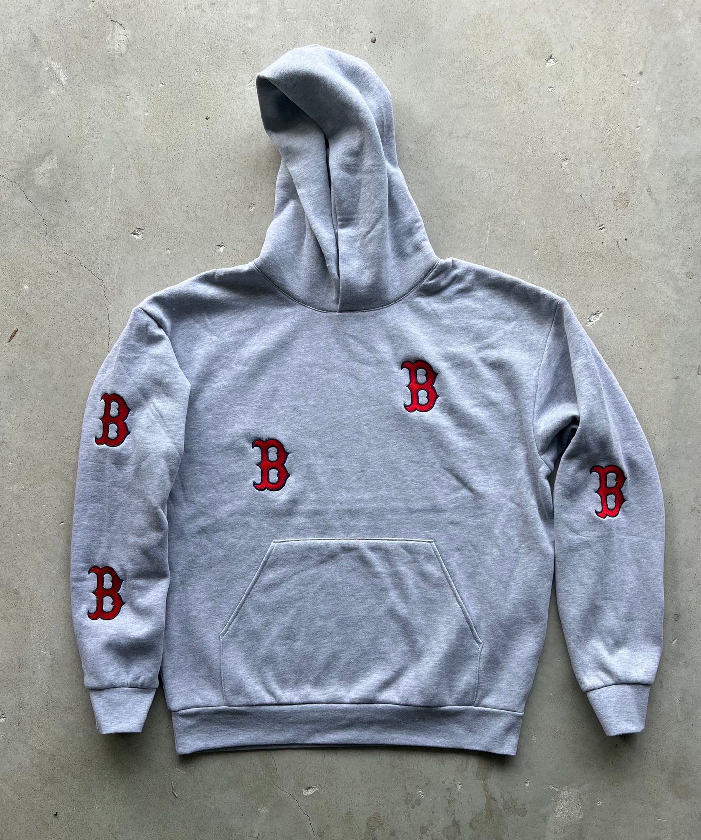 Custom 5 Spot Hoodie - Baseball Options