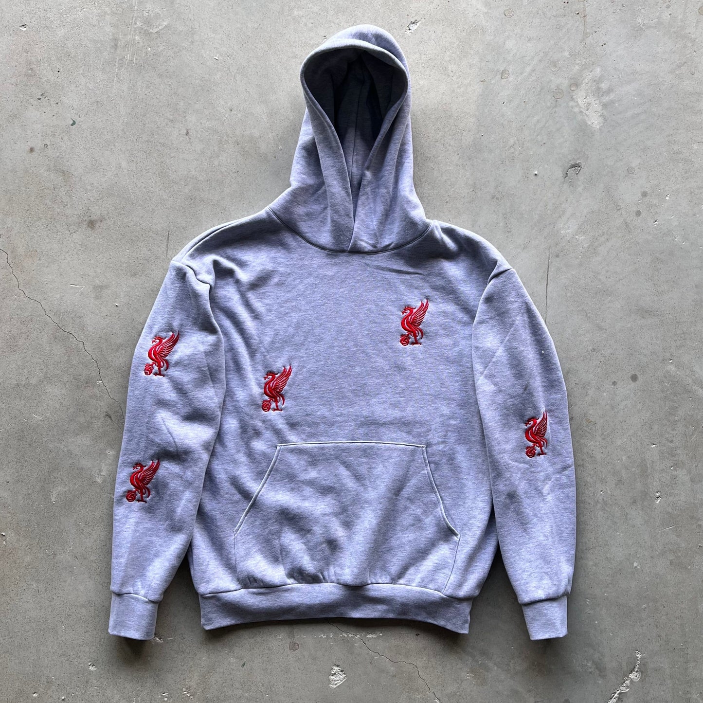 Custom 5 Spot HOODIE embroidered - Soccer options