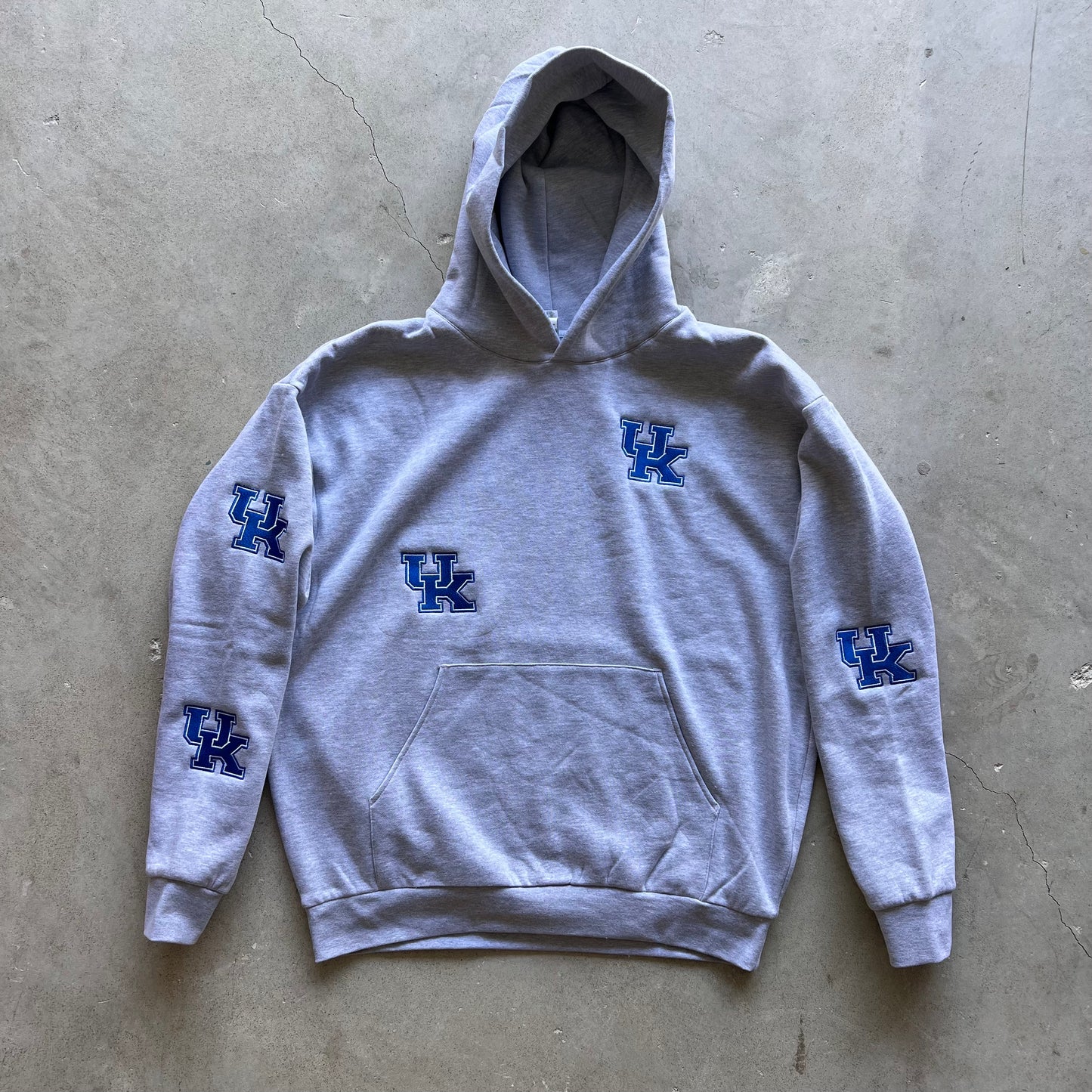 Custom 5 Spot HOODIE embroidery - ALL COLLEGE options