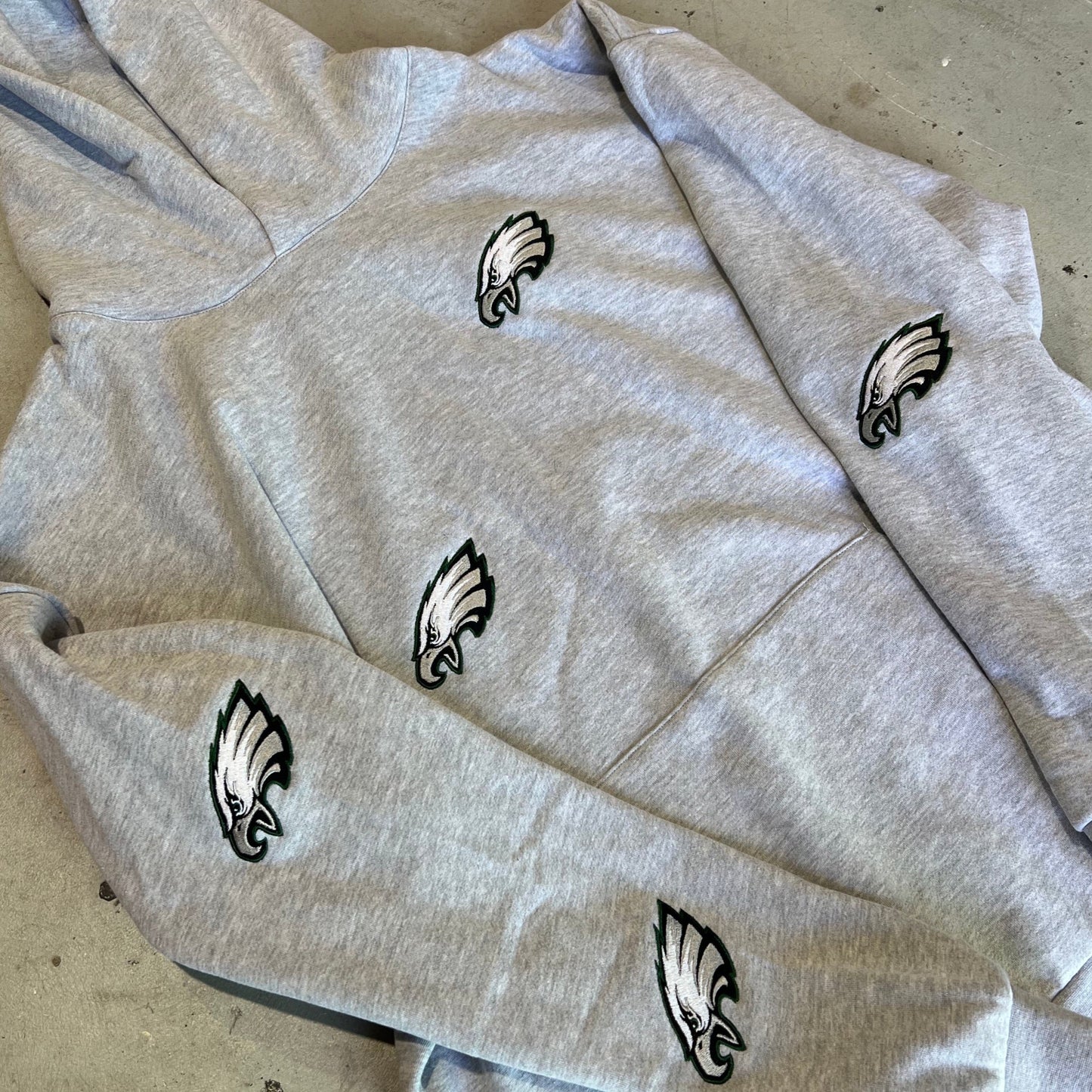 Custom 5 Spot HOODIE embroidered - Football options