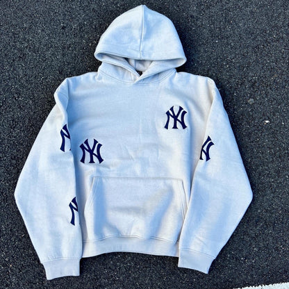 Custom 5 Spot Hoodie - Baseball Options